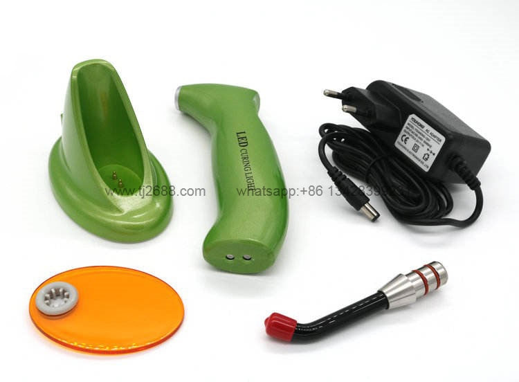 Ergonomic Grip Auto Standby & Close Gun Type LED Dental Curing Light Light Cure