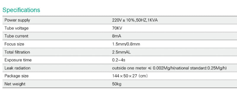 Moving Type Clear Image and Accurate Diagnosis Dental X Ray Units