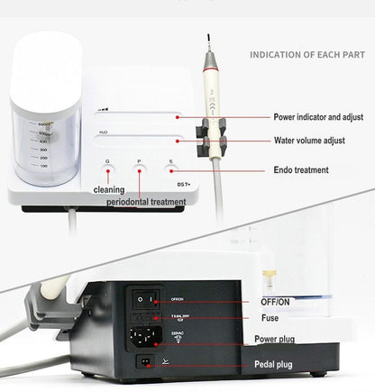 LED Handpiece Pet Hospital Clinic Use Dental Ultrasonic Piezo Scaler