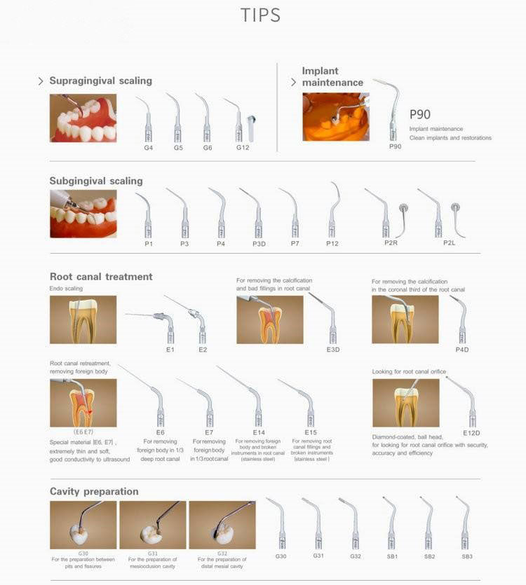 Dental Wood peckers Scaling UDS-L LED Ultrasonic Scaler