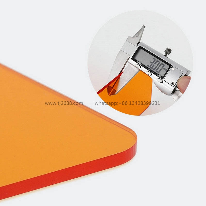 Dental Light Cure Shield Orange Curing Light Blocking Board For Protecting Eyes